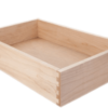 birch pull out shelf dovetailed