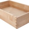 birch pull out shelf dovetail