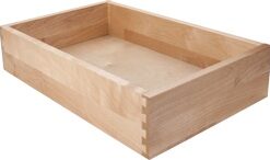 birch pull out shelf dovetail